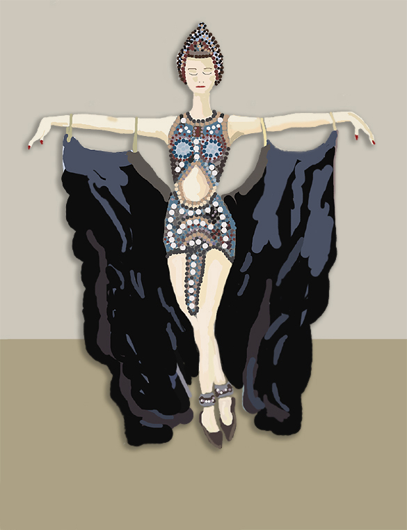 Art Deco dancer